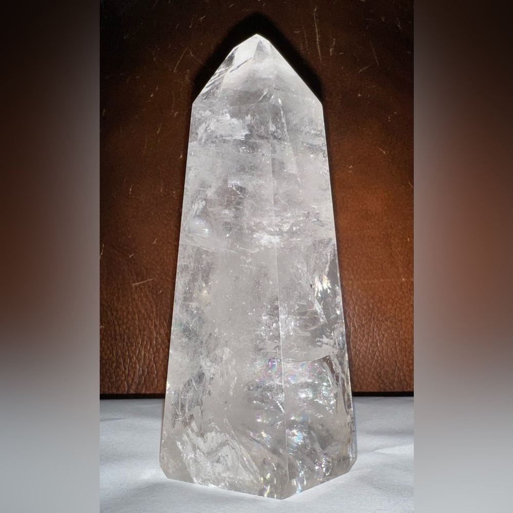 Clear Quartz Tower